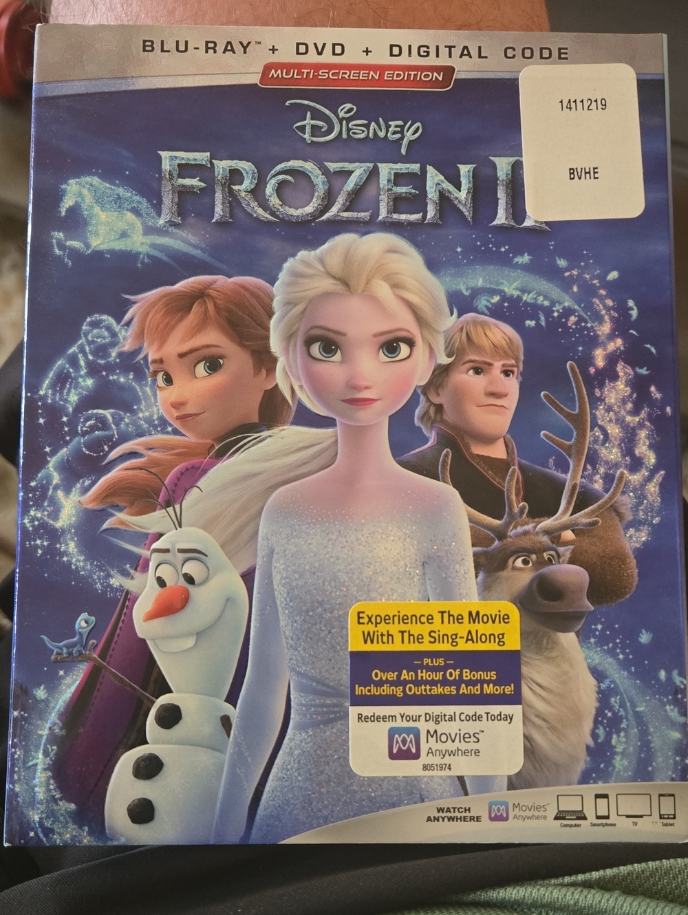 Frozen II Blu-ray DVD!!